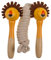Corda per saltare in legno animali, corda da 235 cm, corda per saltare con manico design animali (leone)