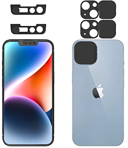 EYSOFT Privacy Cover for iPhone 14 Plus Front Camera, Protect Privacy and Security, 2Pack