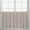 Michorinee Scheibengardine Boho Vorhang Kurz Beige Bistrogardinen Durchsichtig Gardinen Leinenoptik Transparent Landhaus Deko Küchengardine mit Quaste für Küche Fenster B 150 × H 60 cm
