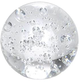 lmoikesz Bola de cristal con grietas, decoración de cristal, accesorios para el hogar, fortuna, 3cm, grieta de hielo, Bolas de burbujas de 5 cm