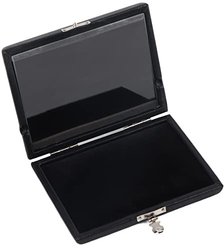 Saxophon Klarinetten Blatt Etui PU Leder Abdeckung Blatt Aufbewahrungstasche mit Schlitzen für 6 Blätter Schwarz Etui für Saxophon Blätter
