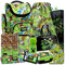 Minecraft Games Play Pixel 11 Teile Set Tornister Ranzen Schulranzen Tasche Federmappe Schultüte 85 cm mit Sticker-von-Kids4shop Schulrucksack