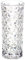 Morleos Blumenvase Dekovase Vase Kunststoff unzerbrechlich Unbreakable unzerstörbar bis 2.000 Spülgänge Gastronomie Haushalt Wohnung Restaurant Bar Deko Polycarbonat Gläser (17,0 cm)