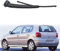 Heckwischerarm Heckscheibenwischer für Polo 6N 6KV 1994-2002, Hinterer Scheibenwischerarm und Blatt Set Gummi Reinigungsfenster Ersatzteile