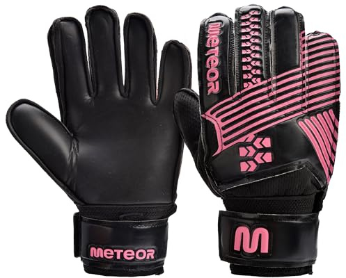 Meteor Catch Fußball Torwarthandschuhe für Kinder, Herren, Damen - Tormann Handschuhe Schützt die Finger - Torwart Spieler Handschuhe für Jungen