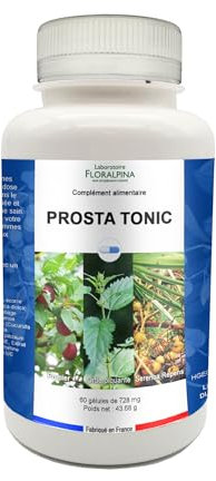 Prosta Tonic 60 Gélules - Prunier d'Afrique Pygeum africanum - Soutien Naturel pour la Santé Prostatique