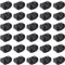 Yitobici Auto-Bremsschlauch-Clips, 50-teiliges Set, Schwarz (50 Stück)