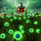 Solarlampen Halloween Deko Outdoor Garten,LED Augapfel Halloween,Wasserdicht Halloween Dekoration Leuchtend,Lichterkette Gartenbeleuchtung,Solarlampen für Außen Garten,LED Lichter Solar Gartenlichter