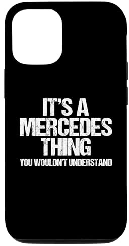 Es ist eine Mercedes-Sache (du würdest es nicht verstehen) - Mercedes Hülle für iPhone 12/12 Pro