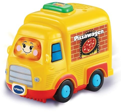 Vtech TUT TUT Baby Flitzer Pizzawagen - Für Kinder von 1-5 Jahren