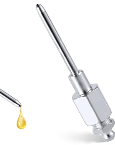 XIHIRCD Grease Needle, Grease Gun Needle Tip Adapter Grease Gun Needle Dispenser Grease Gun Tips Kit Needle Nozzle Kit Needle Grease Adapter Grease Injector for Grease Gun