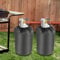 Lot de 2 housses de réservoir de propane, couverture intégrale en tissu Oxford pour bouteille de gaz propane, imperméable et résistante pour bouteille de propane de 9 kg, convient pour l'extérieur, le