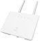 Router Wireless LTE, Router Wifi 4G LTE per Casa/camion/RV, Slot per Schede SIM, Antenne Ad Alto Guadagno, Supporto LTE FDD/TDD, WCDMA B1 B5 B8. Bianco (Spina europea)