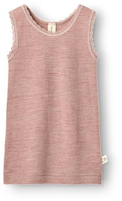 Dilling Baby Tanktop aus 100% Bio-Merinowolle – Mulesingfrei & Hautfreundlich – Atmungsaktiv, Temperaturausgleichend & Kratzfrei – Unterhemd aus Naturfaser