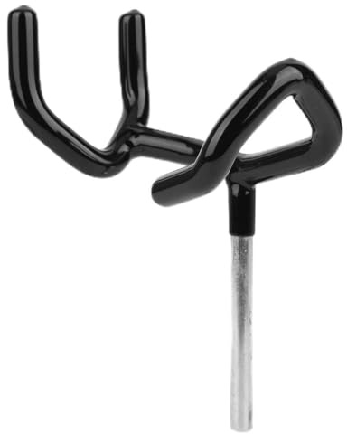 ZAICOLER Support de Microphone, Support de Microphone en Métal, Support de Perche Audio, Support de Perche de Microphone, Support de Perche de Microphone, Noir
