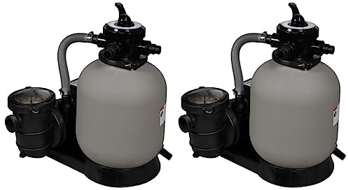 Générique Pompes à Filtre à Sable 2 pcs 600 W 17000 l/h,Maison & Jardin,Piscine & Spa,Accessoires pour piscines & spas,Filtres pour piscines & spas,277090