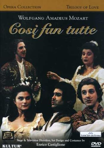 Mozart - Cosi fan Tutte / Gloria Scalchi, Adriana Damato, Riccardo Novaro, Rolando Panerai, Paolo Ponziano Ciardi, Rome Opera