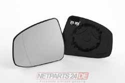 Johns, Spiegelglas Außenspiegel Glas passend für Ford Focus 11 04/11- Links Fahrerseite
