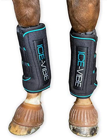 Horseware Ice Vibe Boot Full Black/Aqua