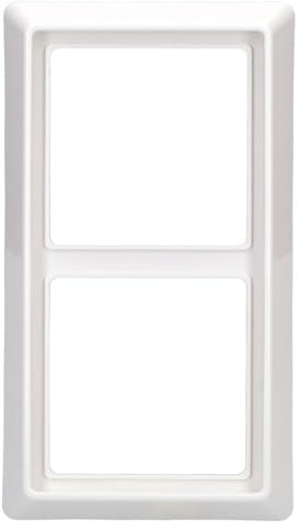 Busch-Jaeger 2102-34 Abdeckrahmen 2-fach Alpinweiß Allwetter 44 2CKA001730A0209