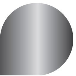 Placa de suelo de acero gris para estufa/estufa de leña.