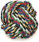 Arquivet Balle avec nœuds pour Chiens - 10 cm - Balles pour Grands Chiens - Jouets pour Chiens - Jouet de Dentition pour Chien - Jouet coloré résistant pour Le Divertissement