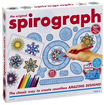 GRANDI GIOCHI The Original Spirograph CLC04111 Original Set with Markers