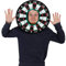 DARTSCHEIBE KOSTÜM HUT UNISEX DARTSCHEIBE NEUHEIT SPORT ZUBEHÖR MIT BEFESTIGTER KAPUZE PERFEKT FÜR JUNGGESELLENABSCHIED, PUB KRIECHT + SPORT EVENTS - ERHÄLTLICH IN MEHRFACH-PACK GRÖßEN - PACK OF 6