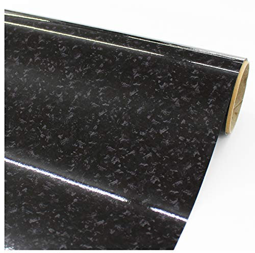 Forged Carbon Folie (68,93 €/m²) Carwrapping Fahrzeug Folierung Auto Folieren Carbonfolie Carstyling (Glanz, 20x145 cm)