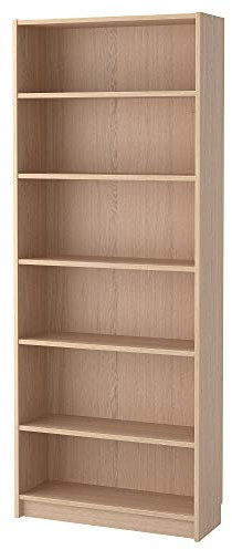 Ikea Billy Bücherregal Weiß Bunt Oak Furnier (80x28x202 cm)