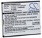 vhbw Akku kompatibel mit ZTE Blade A3 2020, A3 2020T, A3Y, A5 2019 Handy Smartphone Telefon (2400mAh, 3,8V, Li-Ion)