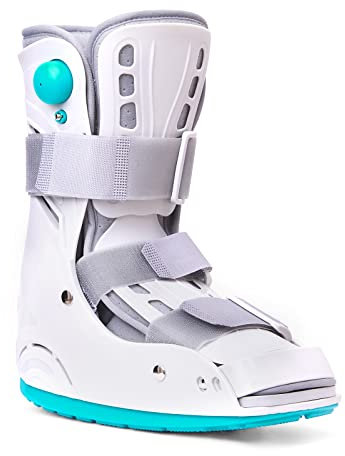 Medizinischer aufblasbarer Wanderschuh, orthopädischer Fuß, Frakturschuh, ultraleichter Wanderschuh für verstauchten Knöchel, Stressfraktur, gebrochenen Fuß oder Achillessehnenentzündung (S)