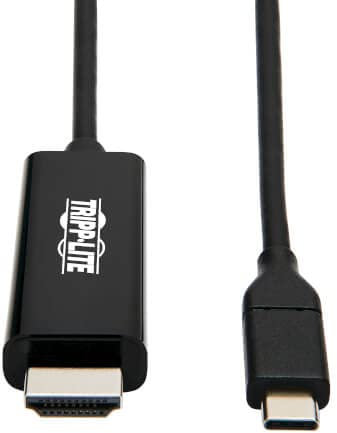 Pound Veg USB C to HDMI Cable, USB Type-C to HDMI Cable [Thunderbolt 3 Compatible]