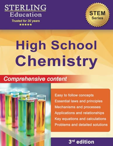 High School Chemistry: Comprehensive Content for High School Chemistry