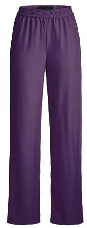 JJXX Jack&Jones Damen JXPOPPY HW Pant PNT NOOS Hose, Purple Velvet, MW / 30L