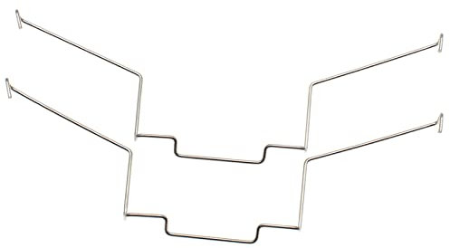 FDXGYH 4 Pcs CPU Heatsink Fan Buckle PC Mainboard CPU Radiator Fan 12CM Wire Buckle Upper Hook Type Fixing Clip