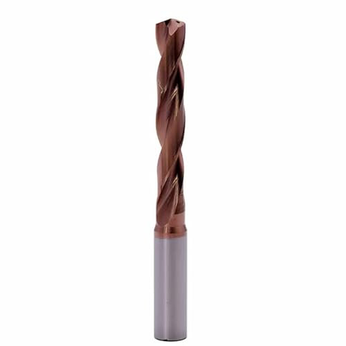 1pc 3D Innenkühlung Außenkühlung Wolframkarbid Bohrer HRC60 ° CNC Drehmaschine Bohrwerkzeuge Metallbearbeitung Bits (Size : D18.5xD20xL131)