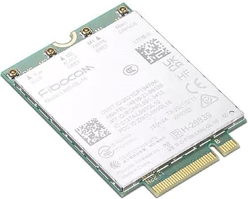 Lenovo ThinkPad Fibocom L860 CAT16 4G LTE WWAN Module for X1 Nano Gen2 & Yoga
