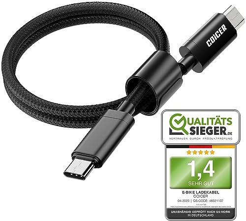 COICER Ebike Ladekabel Samsung Oder Usb C (Android) 40 CM,für Bosch Intuvia,Kiox,Nyon(Alt) Ebike Display,micro Usb Auf Usbc Kabel eBike Zubehör Computer Navigation,OTG Funktion