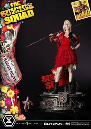Prime 1 Studio The Suicide Squad 1/3 Figur Harley Quinn Bonus Version 71 cm