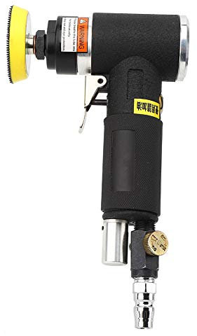 Luftschleifer, AT-1500-2 Power Disc Sander, Exzenterpoliermaschine mit 2/3 Schleifscheibenteilen Montagewerkzeug für Pneumatische Graviermaschine für Autoradnaben