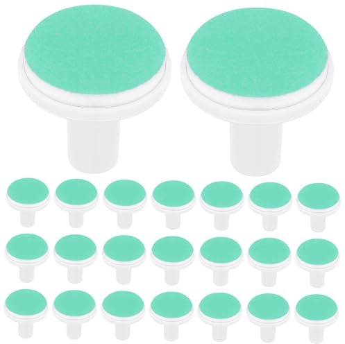Angoily Baby Nail File Pad, 24 PCS Electric Nail Trimmer Replacement Pads Suitable for 6 Months, Sandpaper Grinding Heads Polish Disc