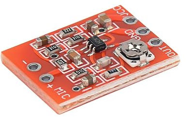 JINGERL MAX4466 Electret Microphone Amplifier Board Amplificador Microphone Adjustable Gain 30dB