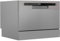 Silver Worktop Dishwasher - 6 Place Settings - Portable Tabletop Dish Washer