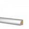 Cornice Parete in Polimeri-battiscopa 19x19x2000 mm ARGENTO SATINATO - Zoccolo da cucina resistente agli urti