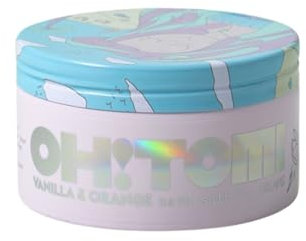 Oh!Tomi - Badesalz Dreams Vanille mit Orange 300 g - Badekristalle Straffende und Glättend Wirkung, Entspannend, Fruchtig-frischer Duft, Eine gelungene Art zu entspannen und zu beruhigen, Bath salt