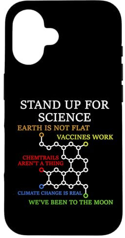 iPhone 16 Stand Up For Science Clothes For Men Woman Case