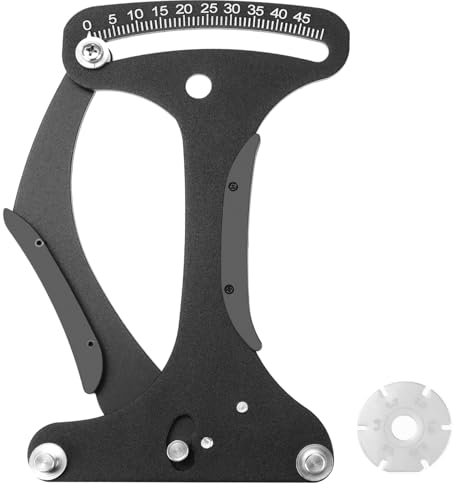 QWORK Bicycle Spoke Tension Meter Measuring Tool - High-Precision Aluminum Alloy Bicycle Wheel Tool for MTB & Road Bikes