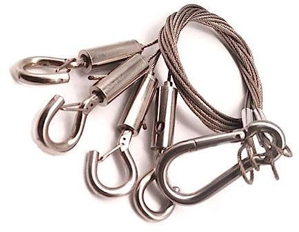 ROMISBABA Câbles De Suspension Pour Panneaux Led Et Bannières Kit Pour Éclairage Et Expositions Accessoires De Décoration Et