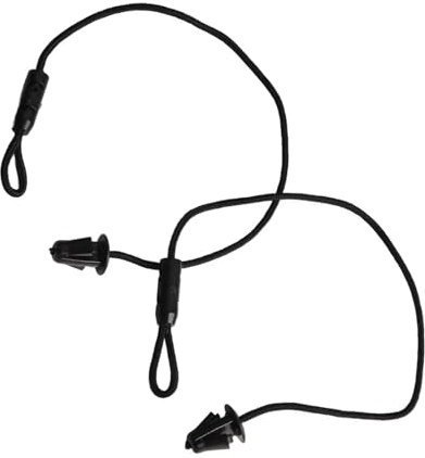 BILKAR Cord Hutablage Haltebände Kompatibel Mit Skoda Für Fabia 2014 2015 2016 2017 2018 2019 2020 2021 6V686363 Auto-Hutregal-Schnur Heckklappen-Hutregal-Schnur